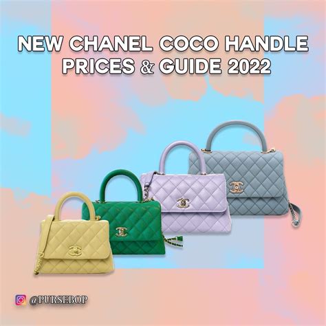 chanel coco handle 2022|chanel coco handbag price uk.